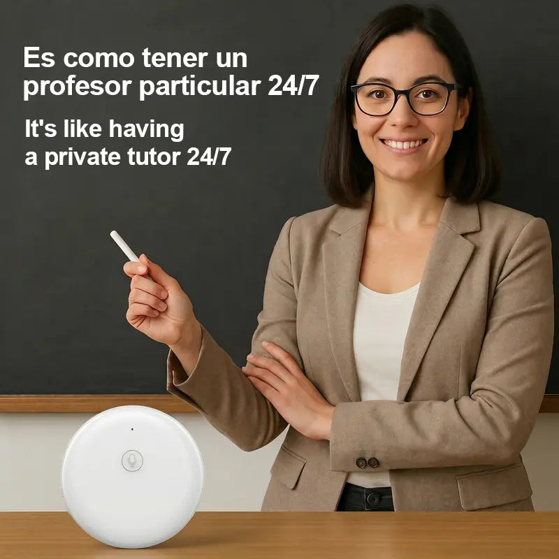 Spanish & English Practice Companion – Supports 165 Languages，Tu Compañero Para Practicar Español E Inglés – Soporta 165 Idiomas