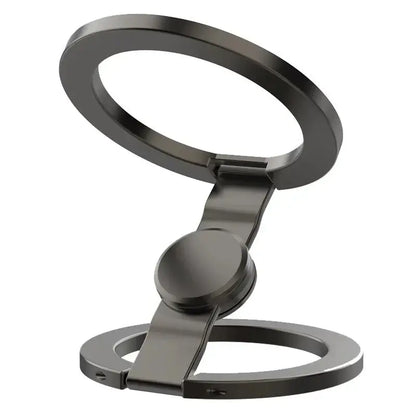 FUDUOO Phone Stand & Fidget Spinner Combo, Dual Magnetic Ring Stand, Fidget Toys Adults, Foldable, 360° Rotation, Desk Phone Stand, Magsafe Compatible, Stress Relief Accessory for Home/Office/Travel/Gym