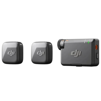 DJI Mic Mini (1 TX + 1 RX), Wireless Lavalier Microphone for Iphone/Camera/Android, Ultralight, Detail-Rich Audio, Noise Cancelling, Automatic Limiting, Vlog, Streaming, 400M Transmission