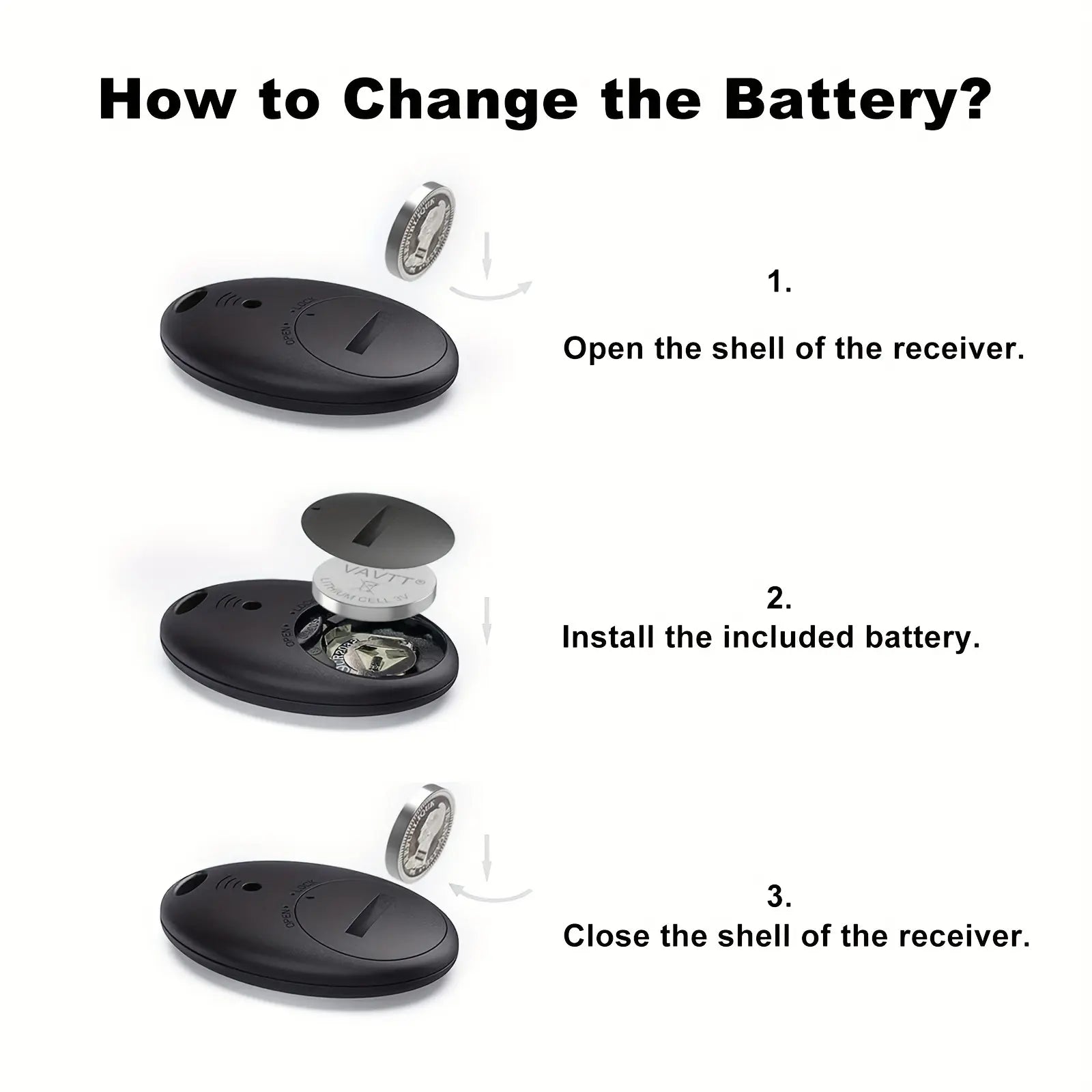Key Finder Wireless Tracker with LED Light 100Ft Long Distance Tracking for Car Keys Phones Wallet TV Remote Control 4 Receivers Easy to Use for Seniors